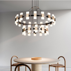 MAKc Divine 20 head Chandelier (French Gold)