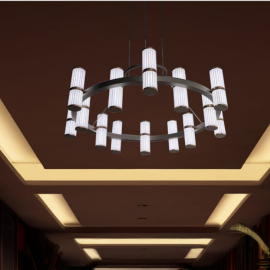 MAKc Crescent suspended Chandelier
